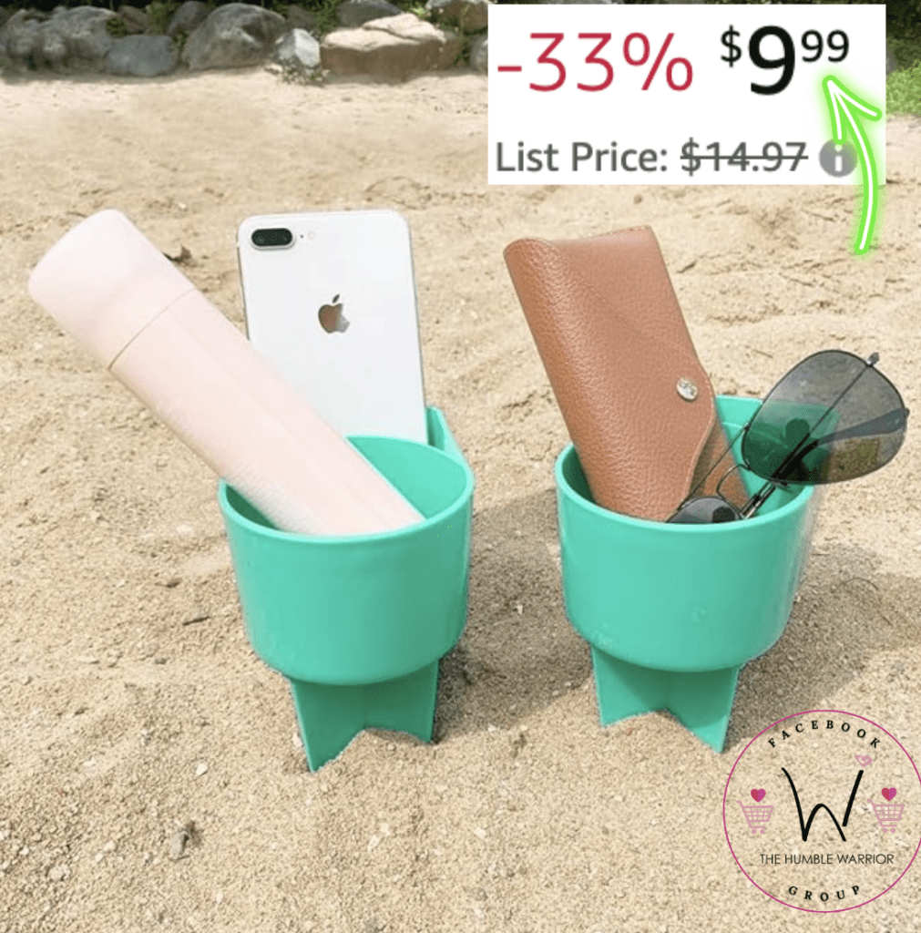 Beach Sand Cup Holders!